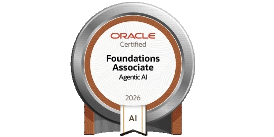 Oracle Certified Agentic AI 2026 Badge