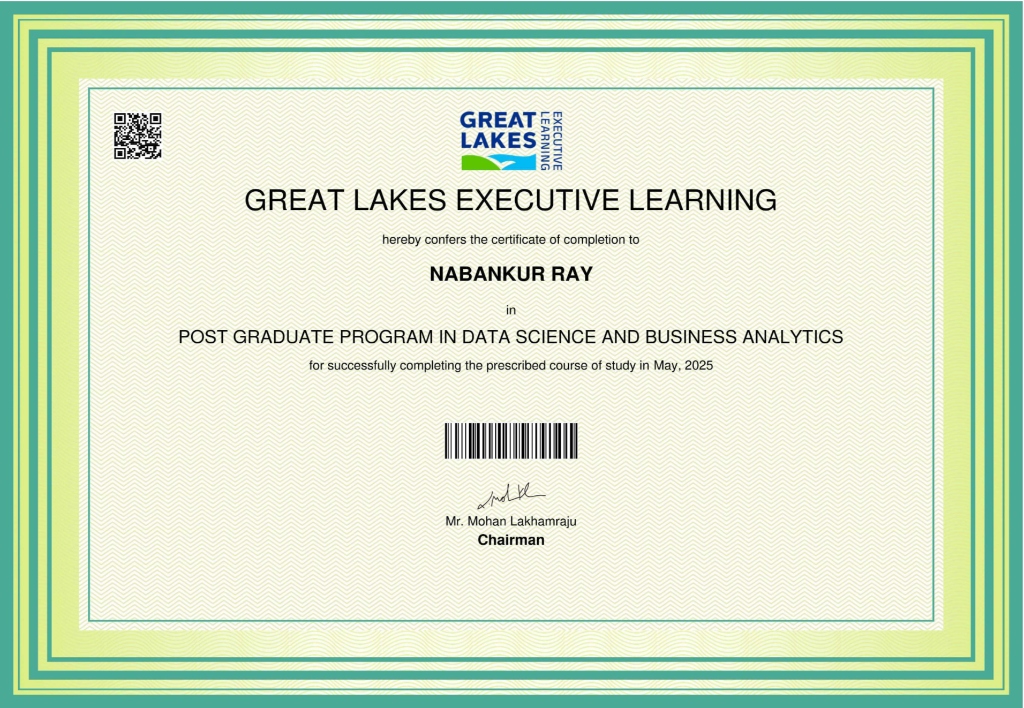 GL PGP Certificate